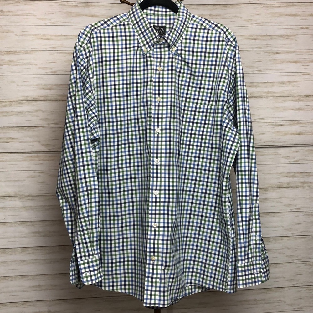 Joseph A. Bank Travelers Collection Button Down